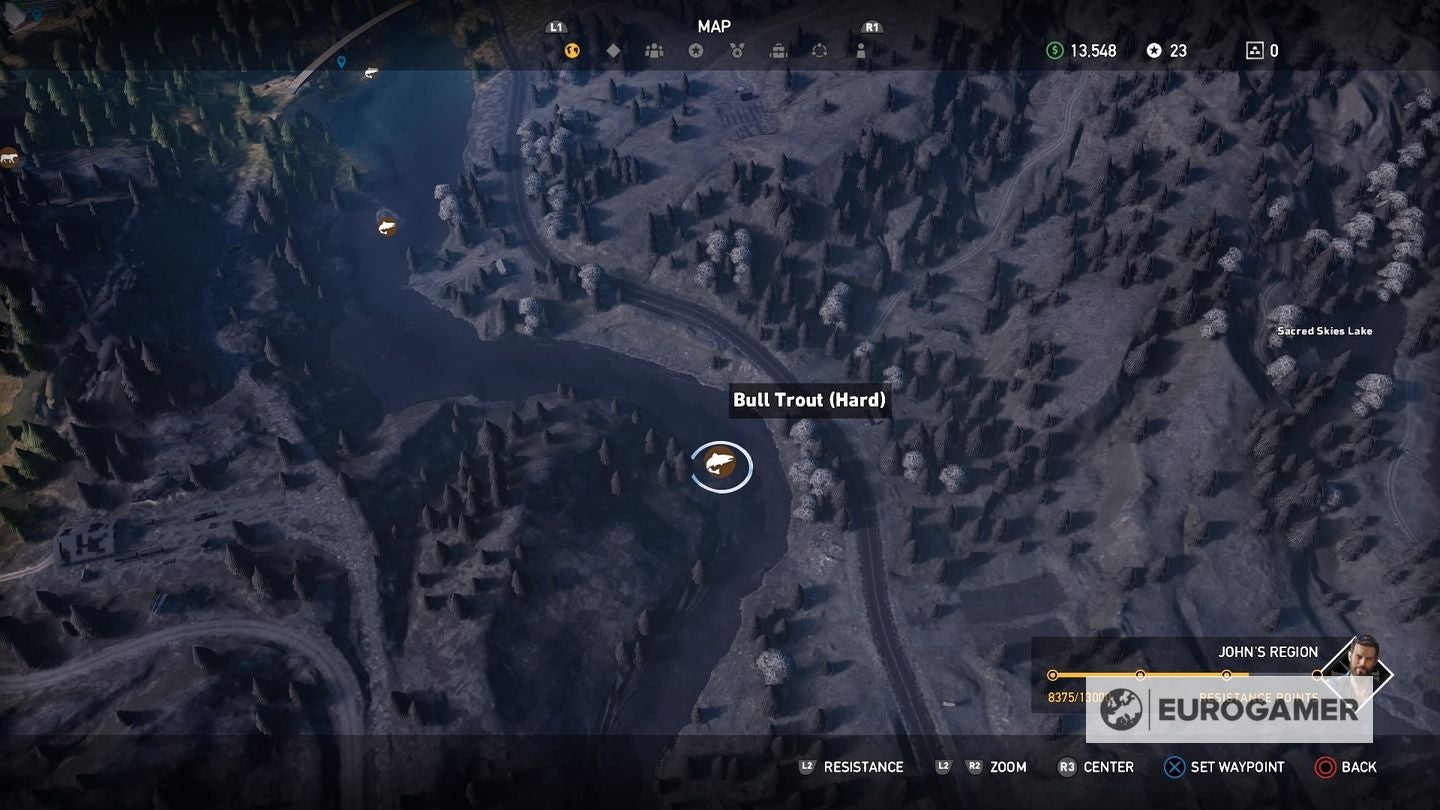 Far Cry 5 fishing How to fish, where to unlock all fishing rods and